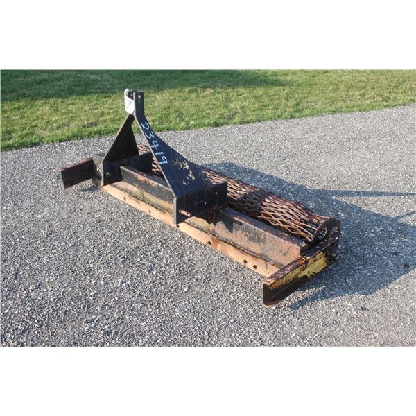Homemade 3pth landscape blade, harrow
