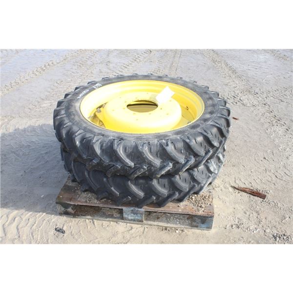 Kleber radials 230/95R32 tires on JD rims and centres
