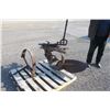 Image 3 : IH 1 furrow plow and a fast hitch potatoe blade to fit Farmall 140