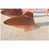 Image 7 : MF 82 4 furrow plow, 3pth, spring trip, from retiring tobbacco farmer
