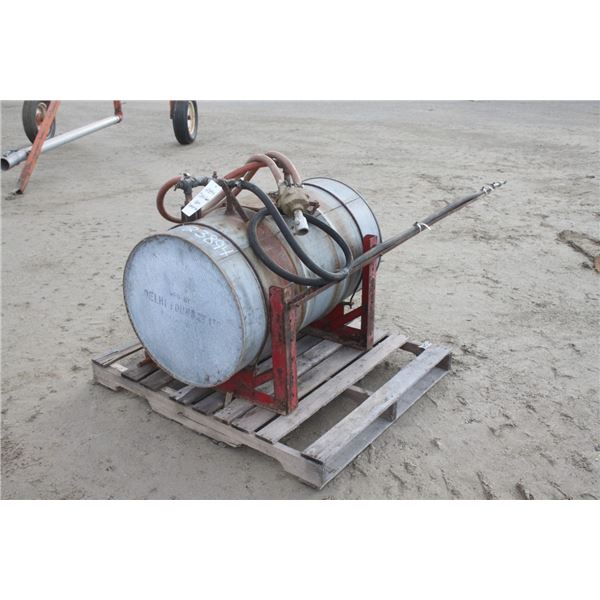 Delhi Foundry 3pth sprayer tank, pto, from retiring tobbacco farmer