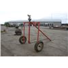 Image 3 : Delhi Foundry irrigation water gun on transport, Wade Rain coupler, from retiring tobbacco farmer