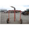 Image 4 : Delhi Foundry irrigation water gun on transport, Wade Rain coupler, from retiring tobbacco farmer