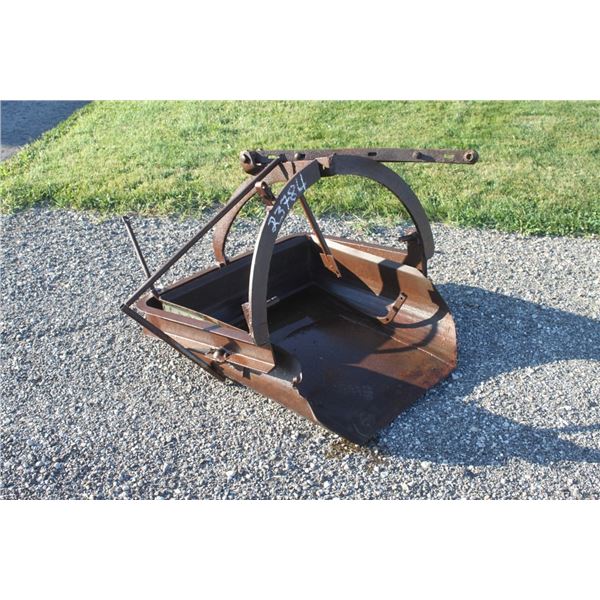 Ferguson 3pth dirt scoop with top link