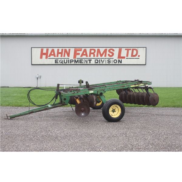JD 110 12' wheel disc, good blades