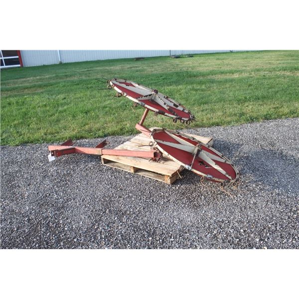 2 wheel hay rake, 3pth