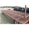 Image 6 : Used 18' steel mesh top bale wagon