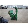 Image 4 : New and Unused 4" wood chipper, 3pth, green