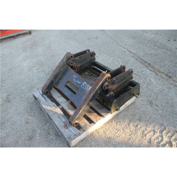 HLA quick coupler and plow mount