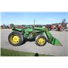 Image 5 : JD 2555 4wd tractor, 175 loader, hi-lo, two remotes, 16.9 x 30, almost new 6' bucket
