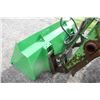 Image 11 : JD 2555 2wd tractor, 245 loader, 16.9x30, 6' bucket, 1 remote, drives but has transmission issue