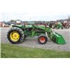 Image 4 : JD 2555 2wd tractor, 245 loader, 16.9x30, 6' bucket, 1 remote, drives but has transmission issue