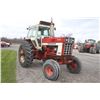 Image 3 : IH 1066 2wd tractor, cab, 18.4x38, good TA