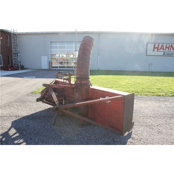 Rutherford 8' double auger snowblower, hydraulic turn, 540 pto