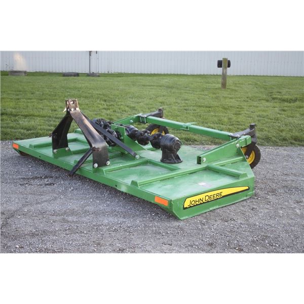 Used 10' rotary mower, dual rear wheel, good condition (not a JD)