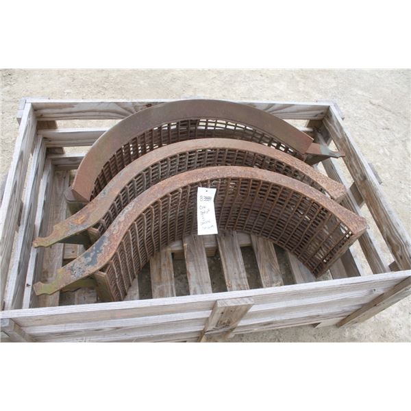 CIH set of three combine concaves