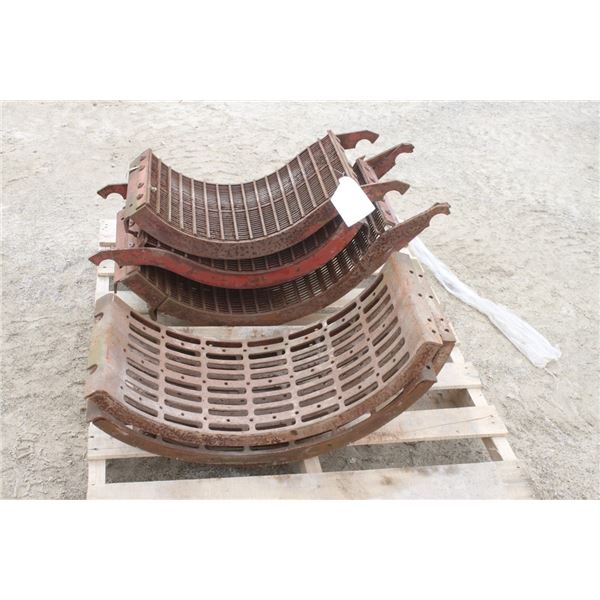 CIH set of 6 combine concaves