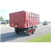 Image 6 : Used 16' tandem hydraulic dump trailer, hydraulic end gate, HD under carriage