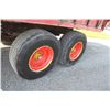Image 9 : Used 16' tandem hydraulic dump trailer, hydraulic end gate, HD under carriage