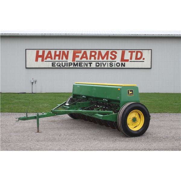 JD 8200 18 run drill, press wheels, low acres