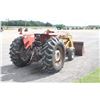 Image 6 : MF 255 2wd tractor, MF 100 loader front pump, 16.9x28, 8 speed, 1796 hours