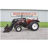 Image 1 : Hesston 55-46 2wd tractor, Frey 7510 loader, 6' bucket, 14.9x28, 1 remote, 3485 hours