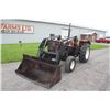 Image 2 : Hesston 55-46 2wd tractor, Frey 7510 loader, 6' bucket, 14.9x28, 1 remote, 3485 hours