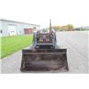 Image 3 : Hesston 55-46 2wd tractor, Frey 7510 loader, 6' bucket, 14.9x28, 1 remote, 3485 hours