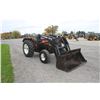 Image 4 : Hesston 55-46 2wd tractor, Frey 7510 loader, 6' bucket, 14.9x28, 1 remote, 3485 hours