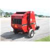 Image 6 : CIH 8420 4x4 round baler, ramp, crowder wheels, hydraulic tie
