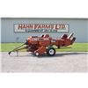 Image 1 : Hesston 4570 inline small square baler with thrower, one owner, well maintained