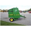Image 4 : JD 335 4x4 round baler, ramp, hydraulic tie, double twine arm