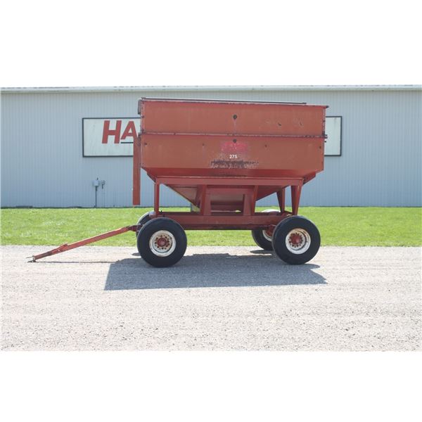 Unverferth 275 bu gravity wagon, Horst 10T undercarriage