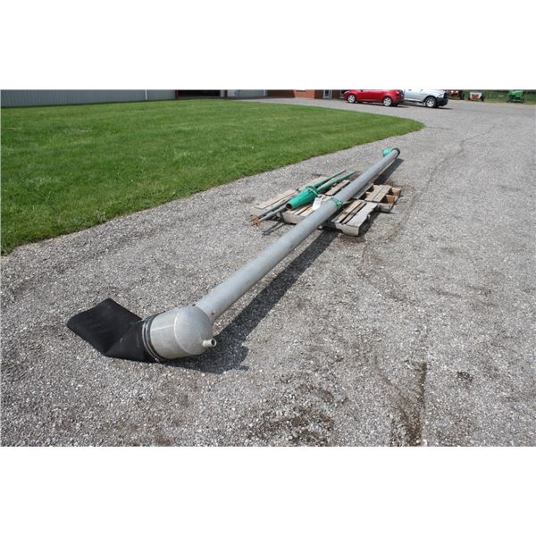Houle manure fill pipe, good condition