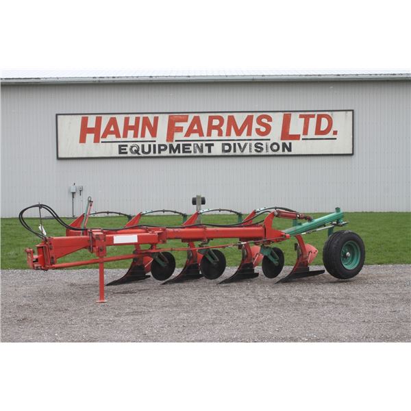 Kverneland B3N 538 4 furrow semi mount plow, auto reset, 16" bottom