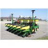 Image 5 : JD 1780 6 row no till planter, dry fertilizer, single disc fertilizer openers, Market cross auger, 3