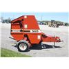 Image 5 : Hesston 540 4x4 round baler, electric tie, ramp, one owner