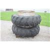 Image 2 : Firestone 18.4x38 T-rail duals with hardware