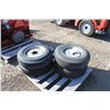 Image 2 : Set of 4 tires and rims 195/75D14 to fit Hako City Master 1200, Local Municipal Unit
