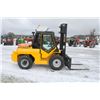 Image 5 : Loadlifter Laborder 4x4 8000 lb forklift, low profile mast, cab, air, Local Municipal Unit
