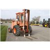 Image 6 : Case 586E 4wd forklift, cab, shuttle, side shift, 6000 Lbs capacity, Cummins engine, Local Municipal