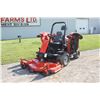 Image 2 : Jacobsen HR610 4wd mower with 10'2" hyd folding triplex finishing mower, 1973 hours, complete rebuil