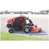 Image 5 : Jacobsen HR610 4wd mower with 10'2" hyd folding triplex finishing mower, 1973 hours, complete rebuil