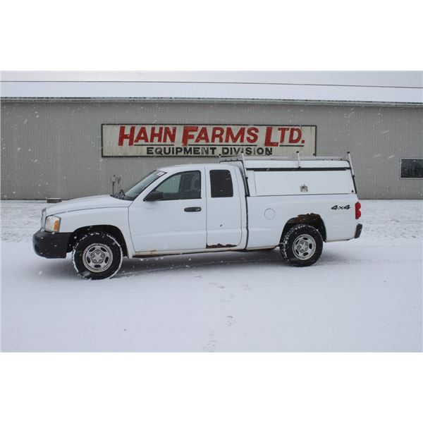 Dodge Dakota 4wd pick up truck, 30,500 KM, Local Municipal Unit