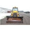 Image 3 : JCB 214 Series 3 Sitemaster , 4wd backhoe, cab, 4 and 1 bucket, flipover forks, 19.5x24, E-hoe, 4297