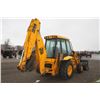 Image 6 : JCB 214 Series 3 Sitemaster , 4wd backhoe, cab, 4 and 1 bucket, flipover forks, 19.5x24, E-hoe, 4297