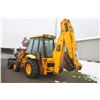 Image 7 : JCB 214 Series 3 Sitemaster , 4wd backhoe, cab, 4 and 1 bucket, flipover forks, 19.5x24, E-hoe, 4297