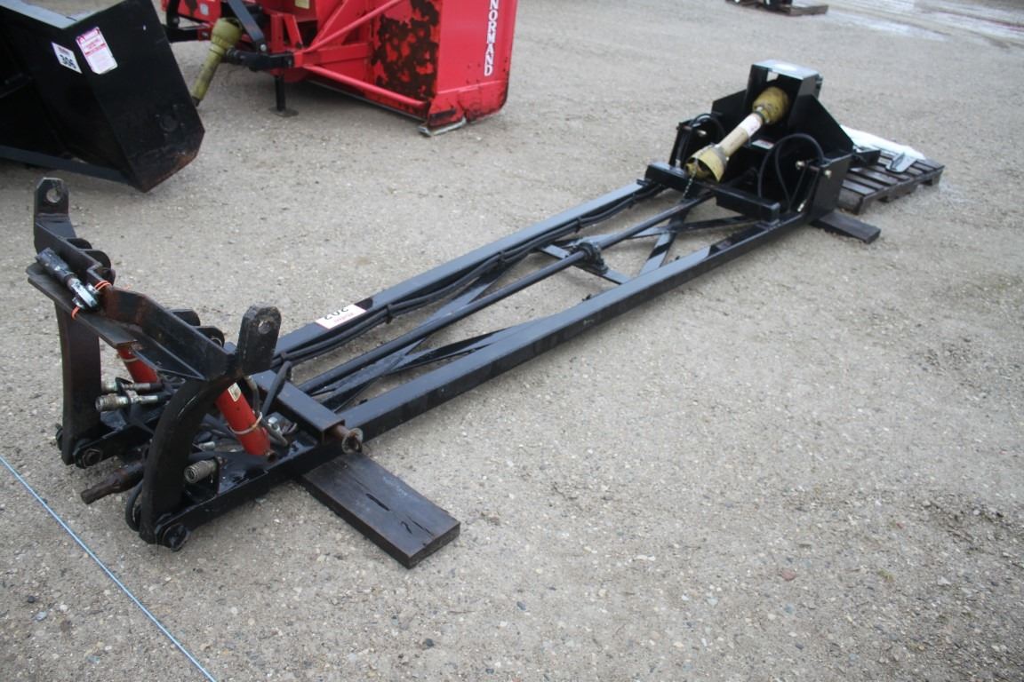 Lucknow tractor sub frame for front mount snowblower, Local Municipal
