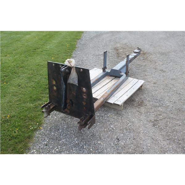 Used tractor sub frame for front mount attachment, Local Municipal Unit