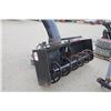 Image 2 : Lucknow 84" snowblower, hydraulic turn, low use, Local Municipal Unit. Under Mount Sub frame to fit